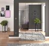 Garderobenschrank mit Spiegel Line-Up in Eiche 122 x 193 cm Bild 2