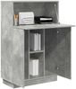 vidaXL Schreibtisch Beton Grau 71.5 x 31.5 x 106.5 cm Holzwerkstoff 869485 Bild 3