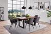 Baumkante Esstisch Sheesham naturbelassen 140 x 80 schwarz Mailand 76473867 Bild 2