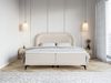 Selsey 'Loreo' Boxspringbett mit wasserfestem Samtbezug, greige, 140x200 cm Bild 3