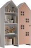Schrank Casami Bruges 37 x 115,2 x 171,3 cm MDF Rosa Bild 2