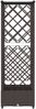 vidaXL Hochbeet mit Rankgitter und Dach Braun 124 x 40 x 121 cm PP 42032521 Bild 4