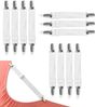 BAYLI Spannbettlaken Verstellbare Bettlakenspanner [12er Set], Betttuchspanner mit Metallc Bild 5