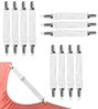 BAYLI Spannbettlaken Verstellbare Bettlakenspanner [12er Set], Betttuchspanner mit Metallc Bild 4