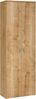 Kleiderschrank, Saphir Eiche Dekor, 60x180x34 cm Bild 2