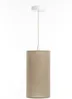 BPS Koncept 0T0-016-15w20 Hängeleuchte BOHO ELEGANT E27 1x40W Hanf natürlich auf PVC-Kunststoff beige H:102cm Ø15cm dimmbar Bild 2