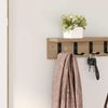 vidaXL Wandmontierter nachttisch Artisan-Eiche 80 x 10,5 x 10,5 cm 874370 Bild 4