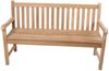 Gartenbank Solo aus Teak, B-Grade, naturbelassen Bild 5