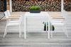 Aria Outdoor-Tisch 160 x 80 x 75 weiß Bild 2