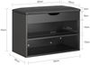SoBuy FSR25-SCH Schuhbank, Spanplatte, Melamin, Schwarz, 60 x 43 x 30 cm Bild 3