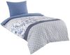 Visaggio Bettwäsche 100% Baumwolle Bettbezug Set in 6 Größen, Renforcé, 2 teilig, moderne Wendebettwäsche Paisleymuster und Streifen Bild 2