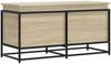 vidaXL Aufbewahrungsbox mit Deckel Sonoma 100x40x51,5 cm Holzwerkstoff 848805 Bild 2
