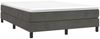 Boxspringbett Dunkelgrau 140x190 cm Samt [3120767] Bild 3