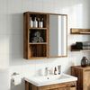 vidaXL Badezimmer-Wandschrank Altholz 30 x 10 x 50 cm Holzwerkstoff 889317 Bild 5