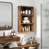 vidaXL Badezimmer-Wandschrank Altholz 30 x 10 x 50 cm Holzwerkstoff 889317 Bild 1