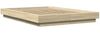 vidaXL Bettgestell Sonoma-Eiche 120x200 cm Holzwerkstoff 3281198 Bild 3