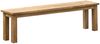 Inko Teakholz-Sitzbank Abacus recyceltes Teak 150x35x47 cm Gartenbank Holzbank Bild 3