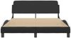 vidaXL Bettgestell "Dover" Schwarz und Weiß 120x200 cm Kunstleder 373163 Bild 4