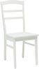 vidaXL Esszimmerstuhl 2 pcs Weiß Massives Gummiholz 42020498 Bild 4