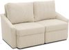 DOMO. collection Sofa Relax Box, 2-Sitzer Couch mit Boxspringfederung und Schlaffunktion, 2er Schlafsofa, Polstergarnitur 168 x 96 x 86 cm (BxTxH), beige Bild 2