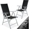 tectake Gartenstuhl 2er Set Gartenstuhl (2er Set, 2 St), klappbar Bild 5