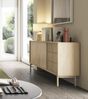 AX LIVING Sideboard Trentinis 153 2T3S Kommode mit Türen 153,5cm Braun Bild 3