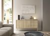 AX LIVING Sideboard Trentinis 153 2T3S Kommode mit Türen 153,5cm Braun Bild 2
