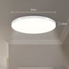 ZMH LED Deckenleuchte Weiß ∅37cm Dimmbar warmweiß-kaltweiß Schlafzimmerlampe Bild 4