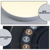 ZMH LED Deckenleuchte Weiß ∅37cm Dimmbar warmweiß-kaltweiß Schlafzimmerlampe Bild 5