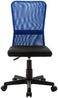 vidaXL Bürostuhl Schwarz und Blau 44x52x100 cm Netzgewebe 289511 Bild 2