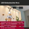 Paulmann No. 94303 Einbauleuchte Nova mini starr IP44 3x4W 2.700K Chrom 230V Bild 3