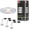 Paulmann No. 94303 Einbauleuchte Nova mini starr IP44 3x4W 2.700K Chrom 230V Bild 5