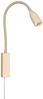 LED Bettlampe STEN Beige mit Kabel und Stecker, Gestensteuerung, Breite 4cm Bild 2