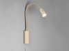 LED Bettlampe STEN Beige mit Kabel und Stecker, Gestensteuerung, Breite 4cm Bild 3