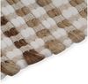 vidaXL Handgewebtes Badematten-Set Jute Stoff Natur und Weiß 133219 Bild 3