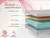 Ergonomische Latexmatratze, Höhe 19 cm, Härtegrad H2, Rollmatratze mit HR-Schaum, für Allergiker mit abnehmbarem Bezug - 160 x 200 cm - ROVO - SIVO Bild 3