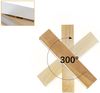ZMH LED Wandleuchte innen Wandlampe - 32CM Holz Modern Flurlampe Up und Down Design Treppenhauslampe Indirekt 11W 3000K Warmweiß Wandbeleuchtung für Wohnzimmer Schlafzimmer Flur Treppenhaus Bett Küche Bild 3