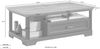 Couchtisch Jena / Jasmin, Holzfarben, 120 x 45 x 67 cm Bild 3