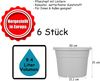 BigDean 6X Blumentopf Ø 30 cm Farbe Anthrazit Kunststoff Pflanztopf Containertopf Übertopf Pflanzkübel rund 30 x 21 cm Bild 5