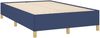 vidaXL Boxspringbett mit Matratze Blau 120x190 cm Stoff 3270424 Bild 4