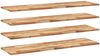 vidaXL Schweberegale 4 Stk. 160x40x2 cm Massivholz Akazie Ölbehandelt 3279574 Bild 2