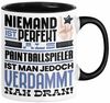 Trendation Tasse Paintballspieler Geschenk Tasse Lustige Geschenkidee für Paintballspie Bild 1