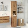 vidaXL Badschrank Artisan-Eiche 32x34x188,5 cm Holzwerkstoff 856944 Bild 3