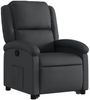 vidaXL Relaxsessel mit Aufstehhilfe Schwarz Echtleder 3204262 Bild 4