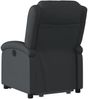 vidaXL Relaxsessel mit Aufstehhilfe Schwarz Echtleder 3204262 Bild 5