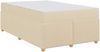 vidaXL Bettrahmen mit Matratze Creme 120 x 190 cm Stoff 3399347 Bild 2