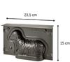 Zenker Lämmchenbackform zu Ostern – 700 ml Füllvolumen – 3D Kuchenform mit Antihaftbeschichtung und Lämmchen als Motiv zum backen – Leckere Deko als Osterlamm Backform Bild 2