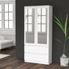 Beautysofa Drehtürenschrank Rubin (2 Außenschubladen, 90 cm Breit Kleiderschrank) 2 Schubladen Bild 5