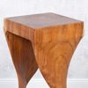 LebensWohnArt Beistelltisch Design Beistelltisch MILLENIUM ca. H65cm Suar Massivholz Bild 3