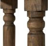 Couchtisch Sheesham rund Ø 60 cm grau geölt LEEDS #05 Bild 5